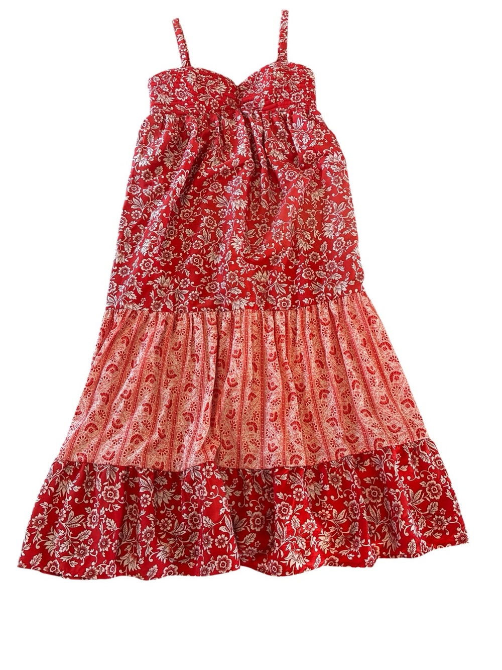 Women’s Floral Bohemian Maxi Dress - Picture 9 of 10